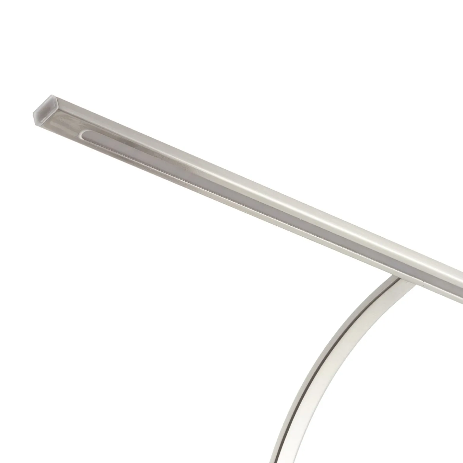 LED-seinävalaisin Matisse, leveys 45 cm, hopea