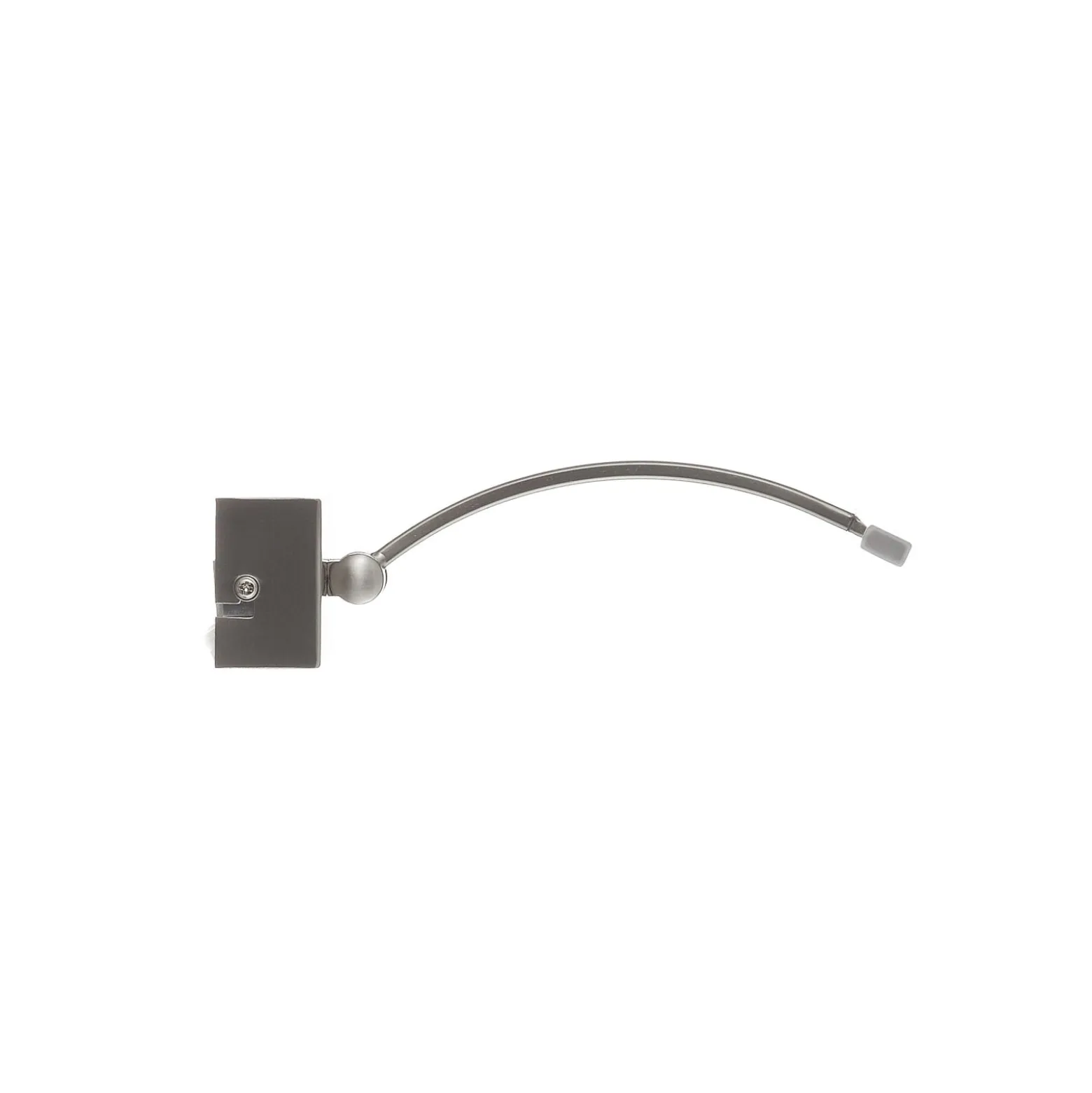 LED-seinävalaisin Matisse, leveys 45 cm, hopea