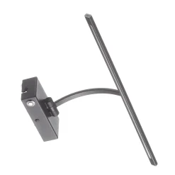 LED-seinävalaisin Matisse, leveys 45 cm, musta