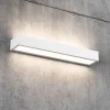 LED-seinävalaisin Mera, leveys 40 cm, valkoinen, 3000 K