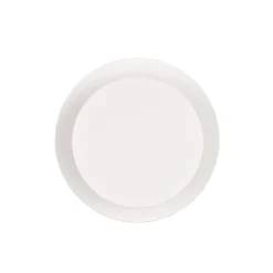 LED-seinävalaisin Mio, pyöreä linssi, mattavalkoinen, epäsuora valaisin