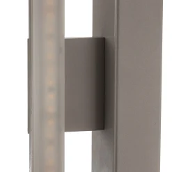 LED-seinävalaisin Miroir 40 cm alumiini 4000K