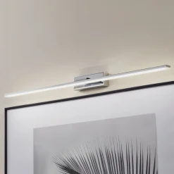 LED-seinävalaisin Miroir 80 cm kromi 4000K