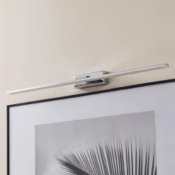 LED-seinävalaisin Miroir 80 cm kromi 3000K