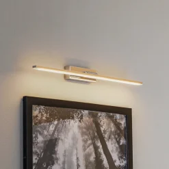 LED-seinävalaisin Miroir 60 cm kromi 3000K