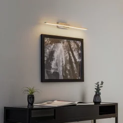 LED-seinävalaisin Miroir 60 cm kromi 3000K