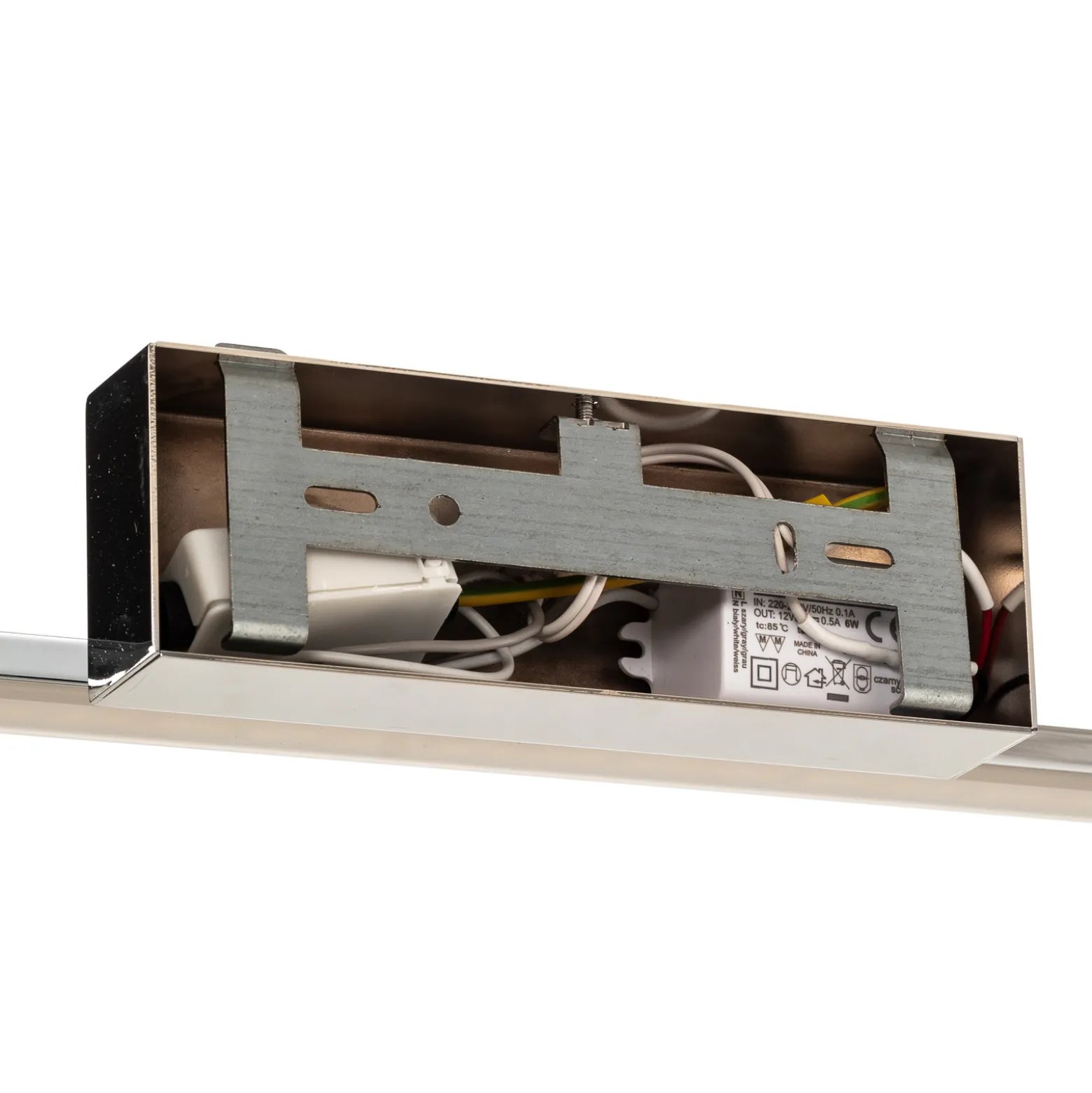LED-seinävalaisin Miroir 60 cm kromi 3000K