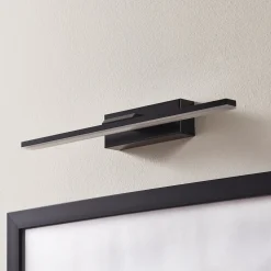 LED-seinävalaisin Miroir 40 cm musta 3000K