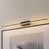 LED-seinävalaisin Miroir 80 cm musta 4000K