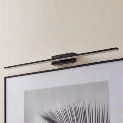 LED-seinävalaisin Miroir 80 cm musta 4000K