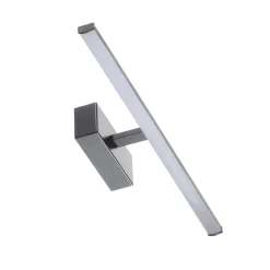 LED-seinävalaisin Nala, musta, leveys 50 cm