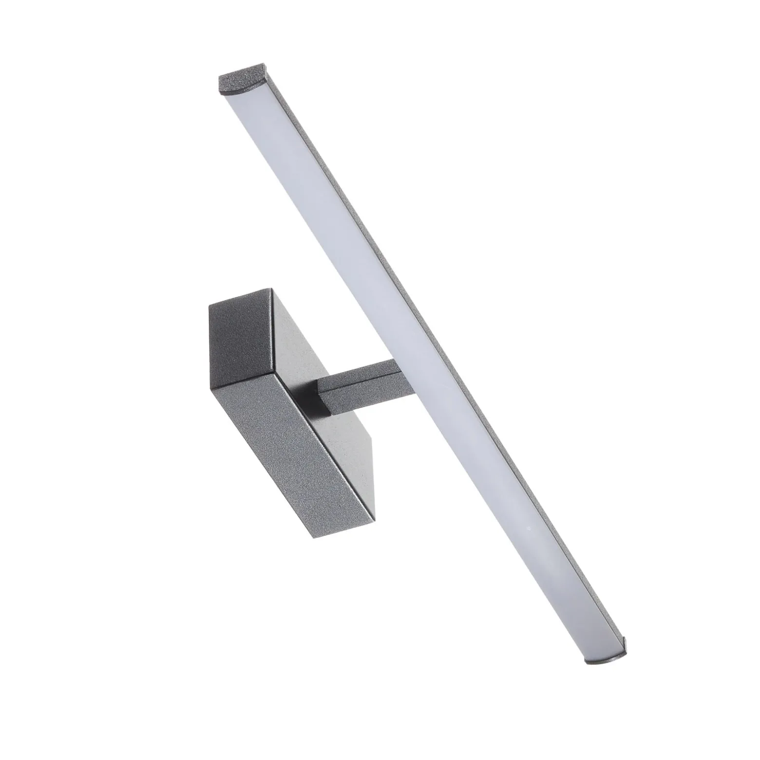 LED-seinävalaisin Nala, musta, leveys 50 cm