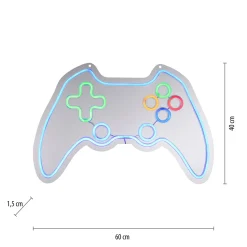 LED-seinävalaisin Neon Gamer, USB