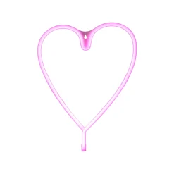 LED-seinävalaisin Neon Herz, USB