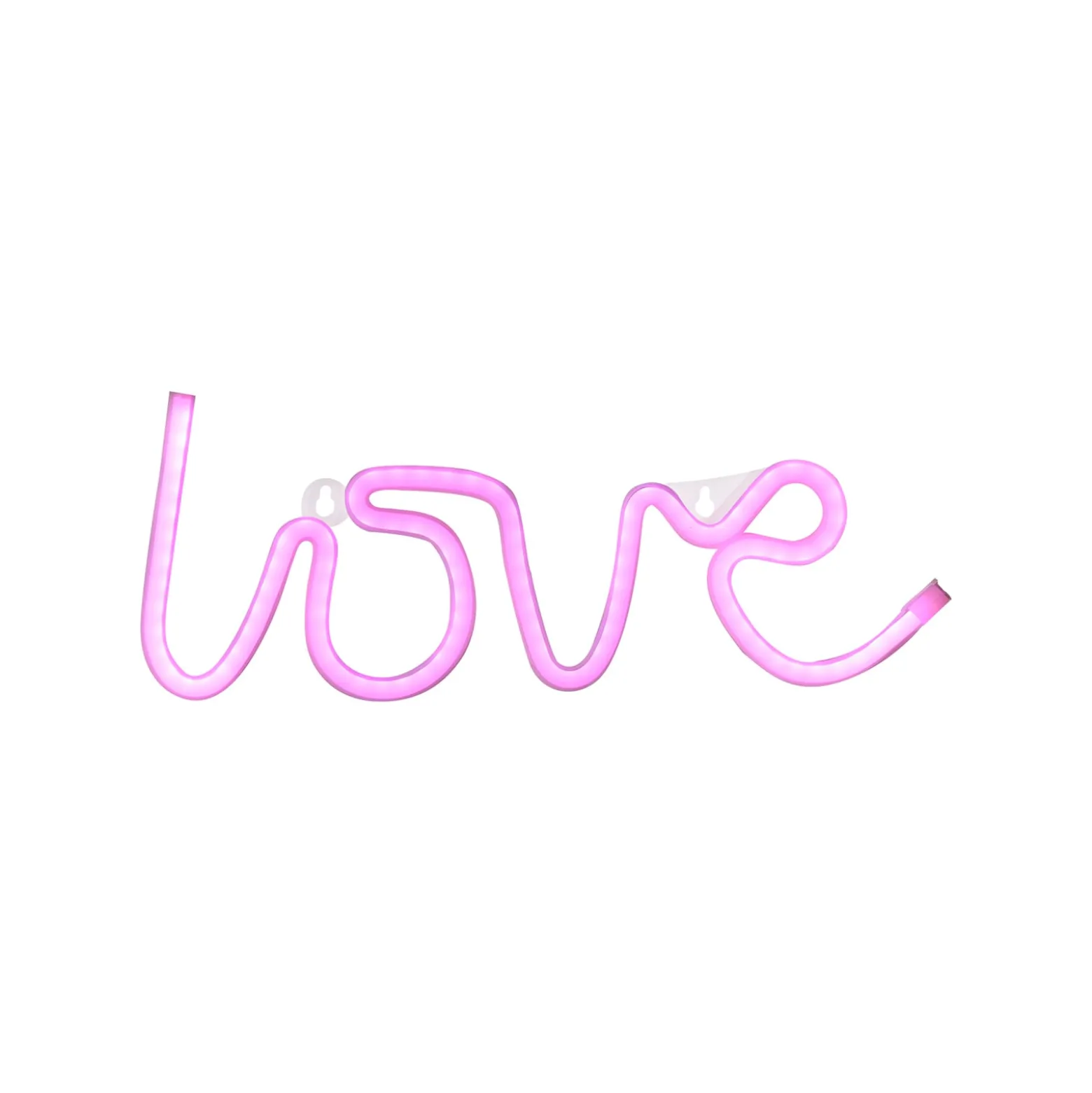 LED-seinävalaisin Neon Love, USB