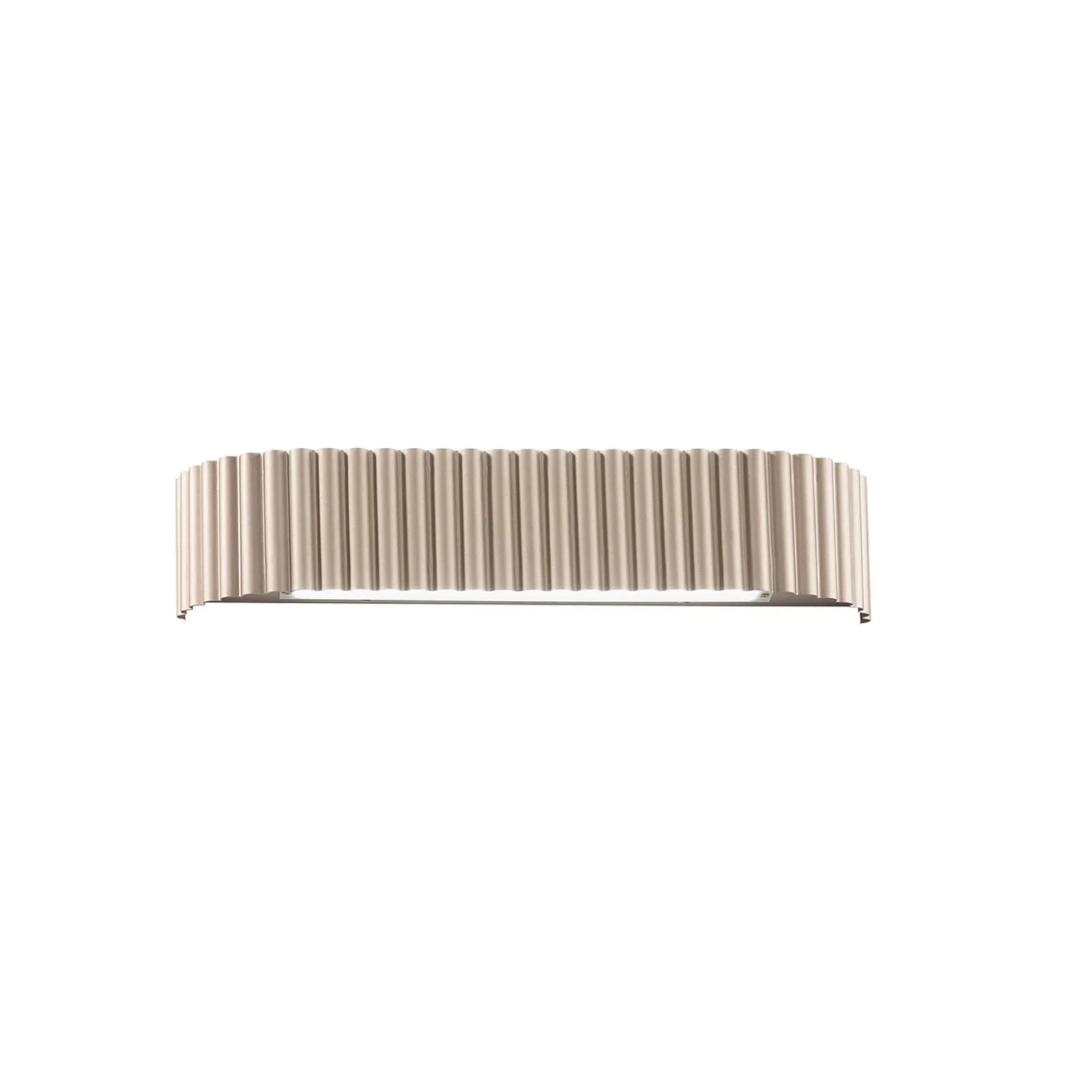 LED-seinävalaisin Niike, kullanvärinen, leveys 40 cm, metalli, CCT