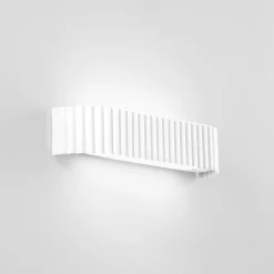 LED-seinävalaisin Niike, valkoinen, leveys 40 cm, metalli, CCT
