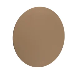 LED-seinävalaisin Orios Plus, kulta, Ø 30 cm, teräs