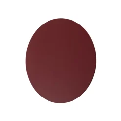 LED-seinävalaisin Orios Plus, punainen, Ø 30 cm, teräs