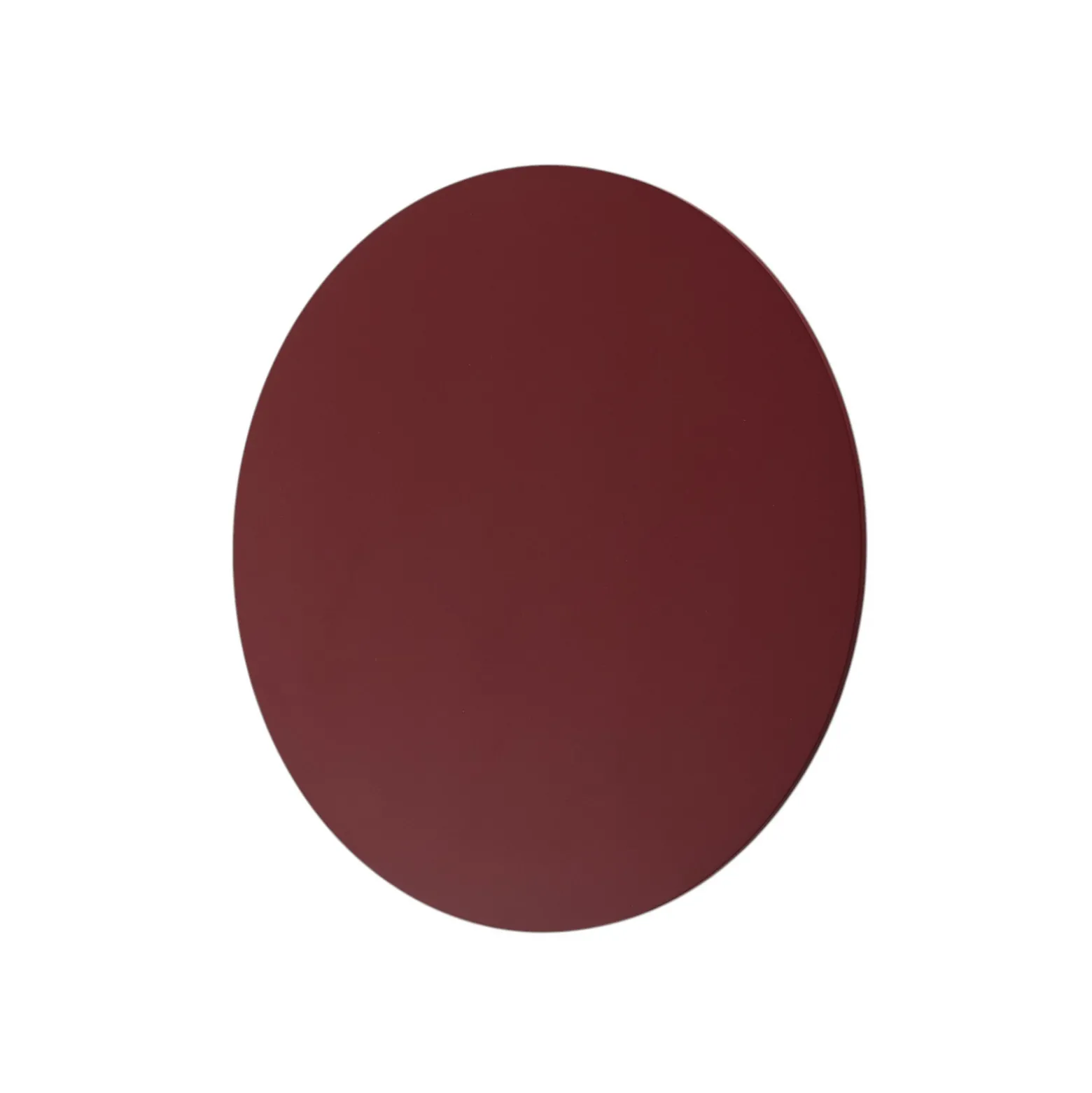 LED-seinävalaisin Orios Plus, punainen, Ø 30 cm, teräs