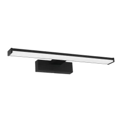 LED-seinävalaisin Pandella 1, pituus 40 cm, musta, alumiini