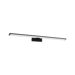 LED-seinävalaisin Pandella 1, pituus 78 cm, musta, alumiini