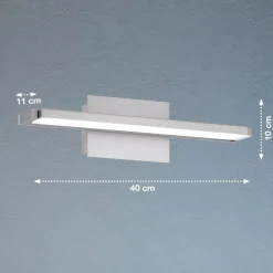 LED-seinävalaisin Pare TW, 3 valon väriä + himmennin 40cm
