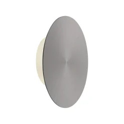 LED-seinävalaisin paristo Puntua Ø 18 cm harmaa