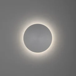 LED-seinävalaisin paristo Puntua Ø 18 cm harmaa