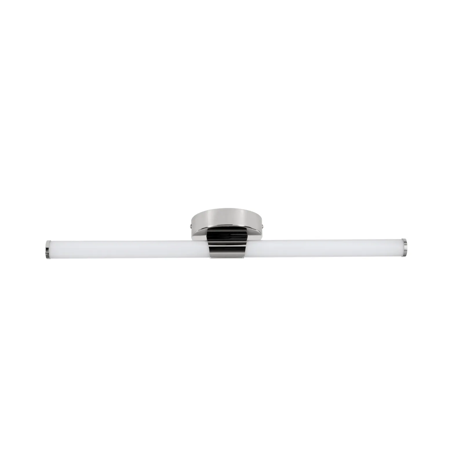 LED-seinävalaisin Ramola, kromivärinen, leveys 60 cm, IP44, CCT