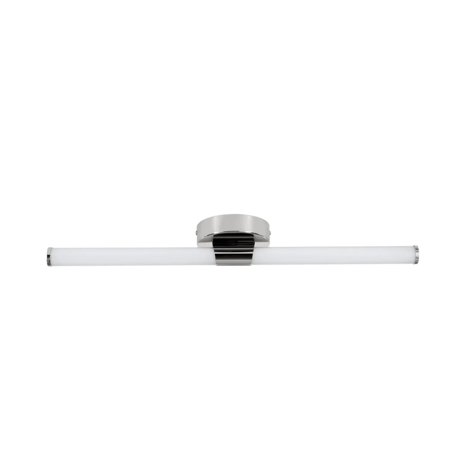 LED-seinävalaisin Ramola, kromivärinen, leveys 60 cm, IP44, CCT