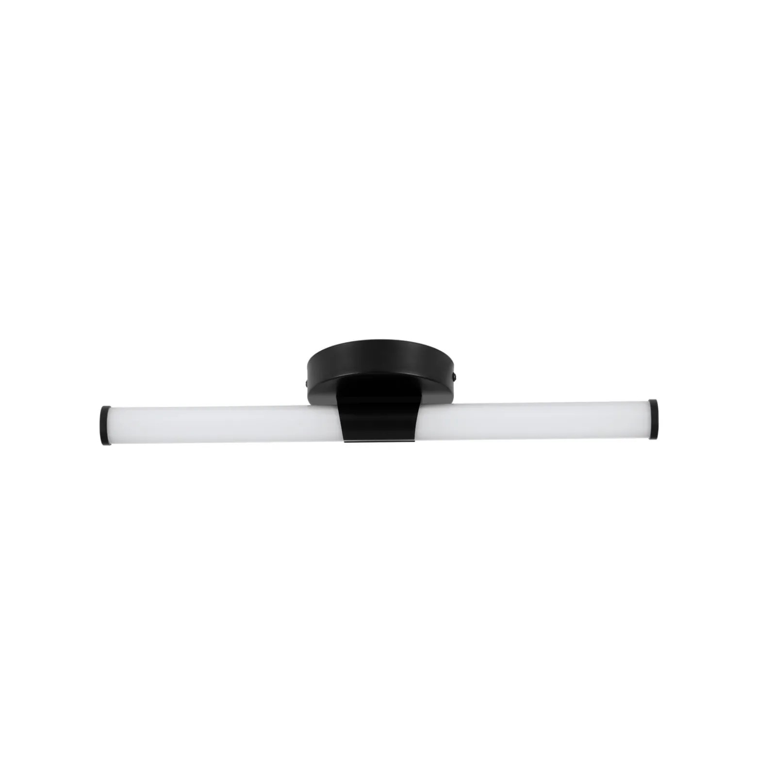 LED-seinävalaisin Ramola, musta, leveys 45 cm, IP44, CCT