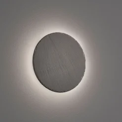 LED-seinävalaisin Raven liuskekivestä, pyöreä
