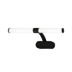 LED-seinävalaisin Runt IP44, varsi, 4 000 K, musta