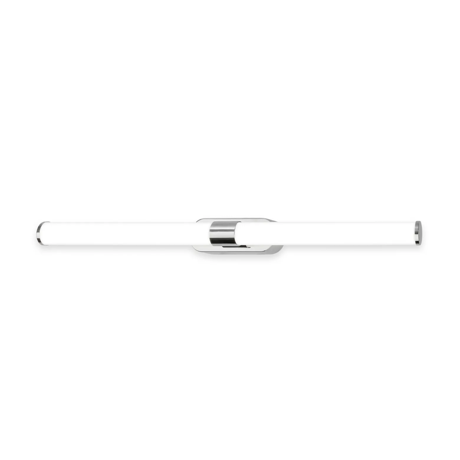 LED-seinävalaisin Runt, pituus 60 cm, kromi, 4 000 K, IP44