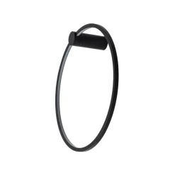 LED-seinävalaisin Saturno, musta, Ø 50 cm, metalli, 4 000 K