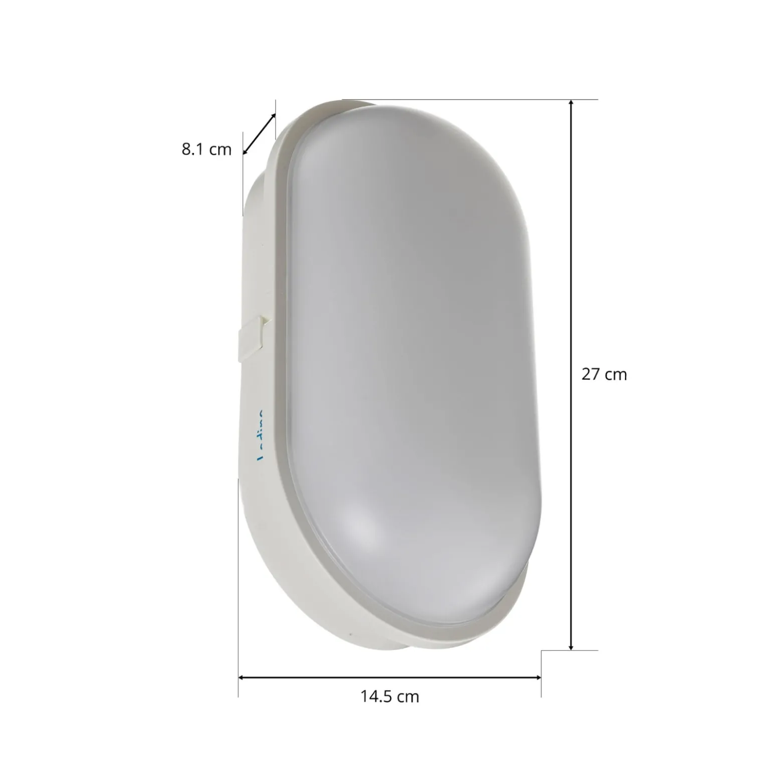 LED-seinävalaisin Schwabing XXL, nopea asennus
