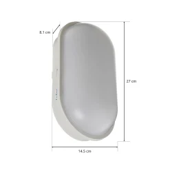 LED-seinävalaisin Schwabing XXL, nopea asennus