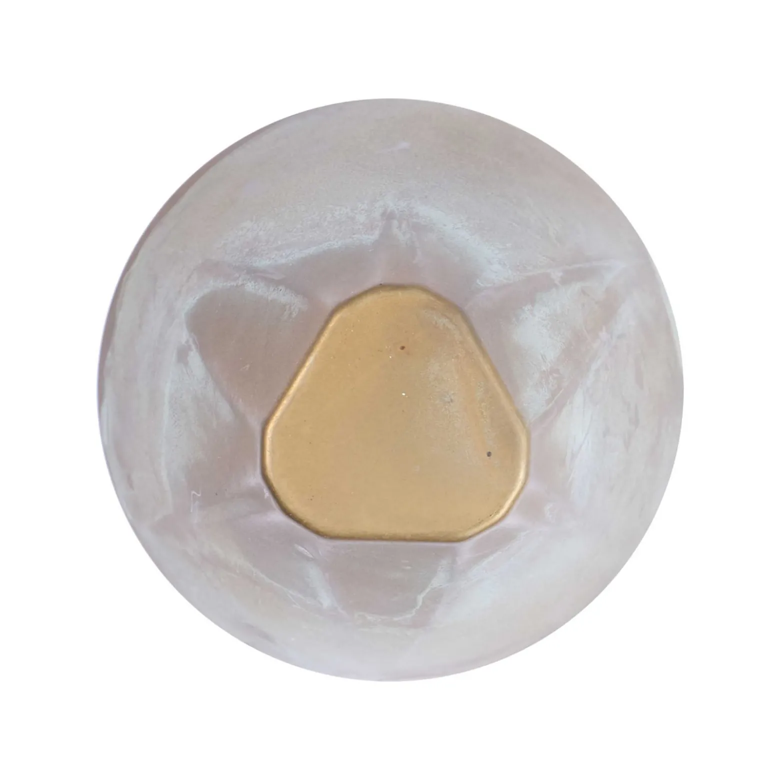 LED-seinävalaisin Silva Disk, ulkonema 18 cm, antiikkimessinki, IP65