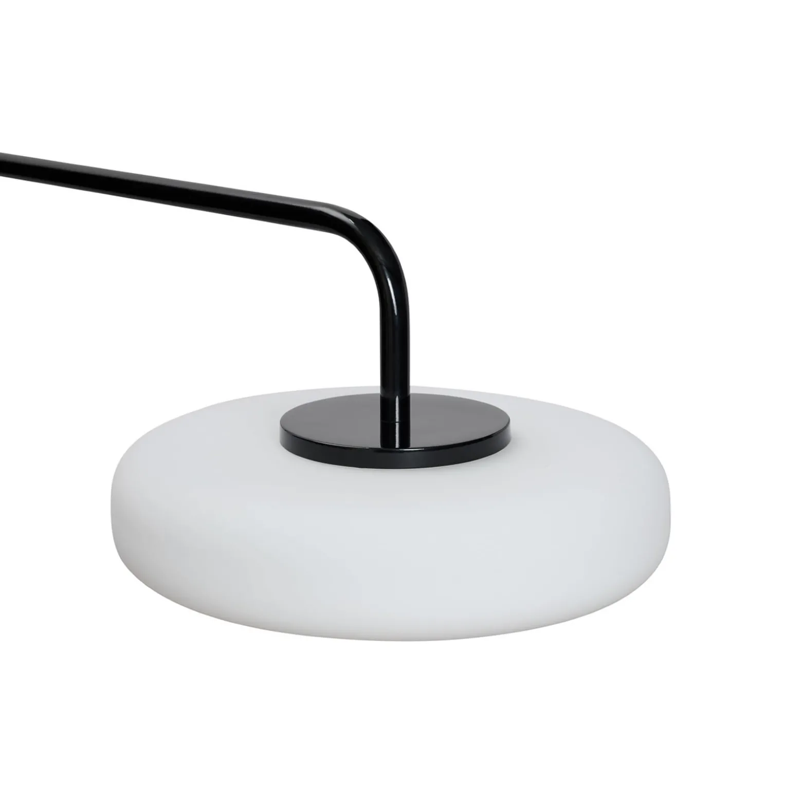 LED-seinävalaisin Sway, musta, ulottuvuus 120 cm, metalli