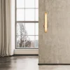 LED-seinävalaisin 2547, valkoinen, korkeus 37 cm, alabasteri, himmennettävä
