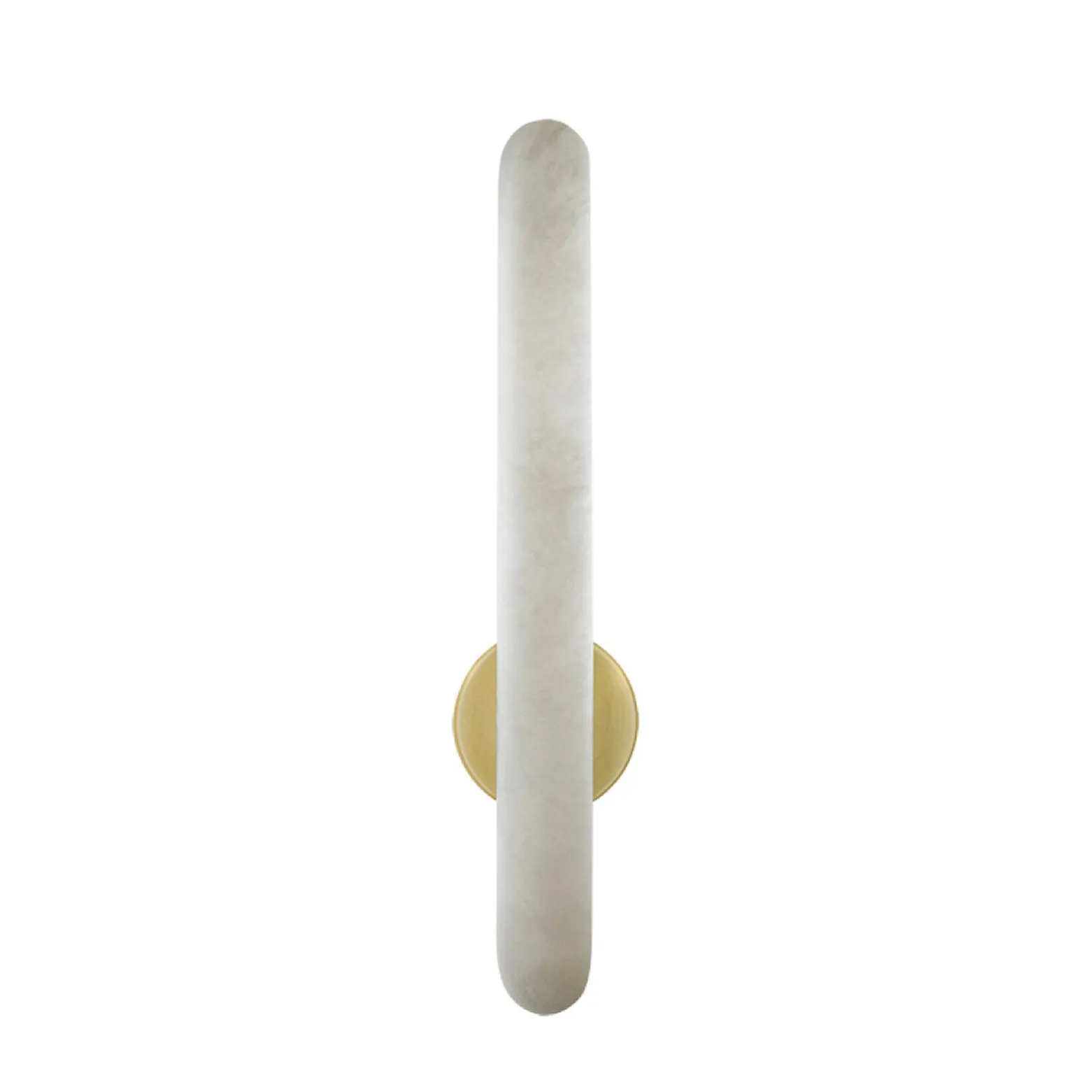 LED-seinävalaisin 2547, valkoinen, korkeus 37 cm, alabasteri, himmennettävä