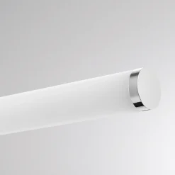 LED-seinävalaisin VINA M, kromivärinen, leveys 60 cm, IP44, CCT