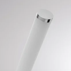 LED-seinävalaisin VINA UP S, kromivärinen, korkeus 40 cm, IP44 CCT