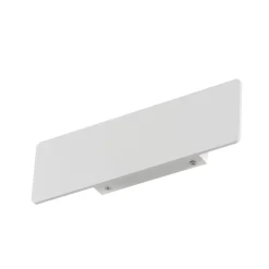 LED-seinävalaisin Zig Zag valkoinen, leveys 29 cm