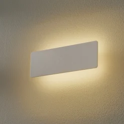 LED-seinävalaisin Zig Zag valkoinen, leveys 29 cm