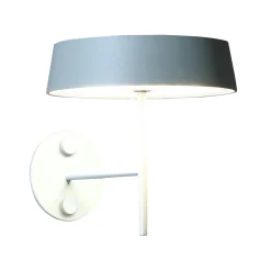 LED-seinävalo Miram, akku, himmennettävä, vihreä
