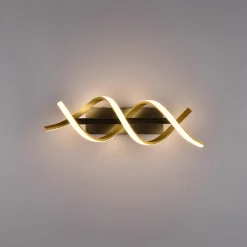 LED-seinävalo Sequence, himmennys, CCT, messinki