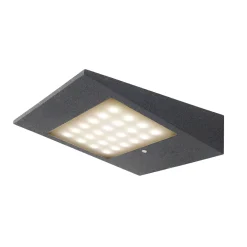 LED-solar-ulkoseinälamppu CMD 9019 tunnistimella