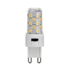 LED tappilamppu G9, 4 W, CCT, 370 lm, himmennettävä, läpinäkyvä, läpinäkyvä